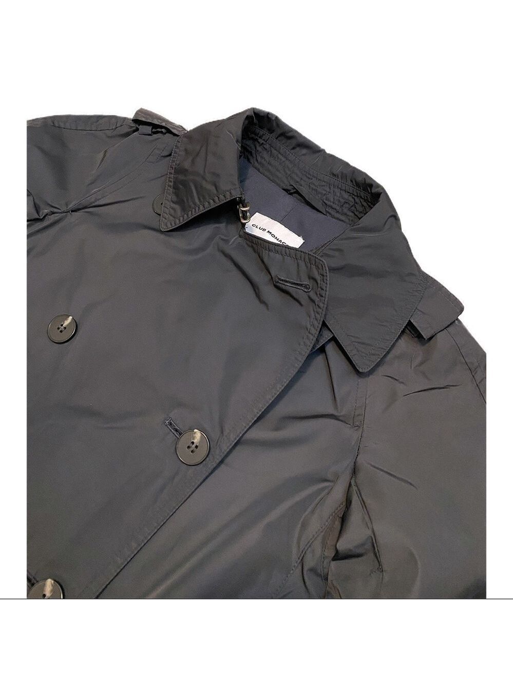 Club Monaco Luxury Designer Trench Coat Jacket - Women XS - Picture 2 of 5